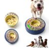 KADTC Slow Feed Dog Feeder Rotating Lid Adjustable Time-1