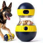 TLKNG Dog Slow Feeder Puzzle Toy Food Dispenser Blue-0