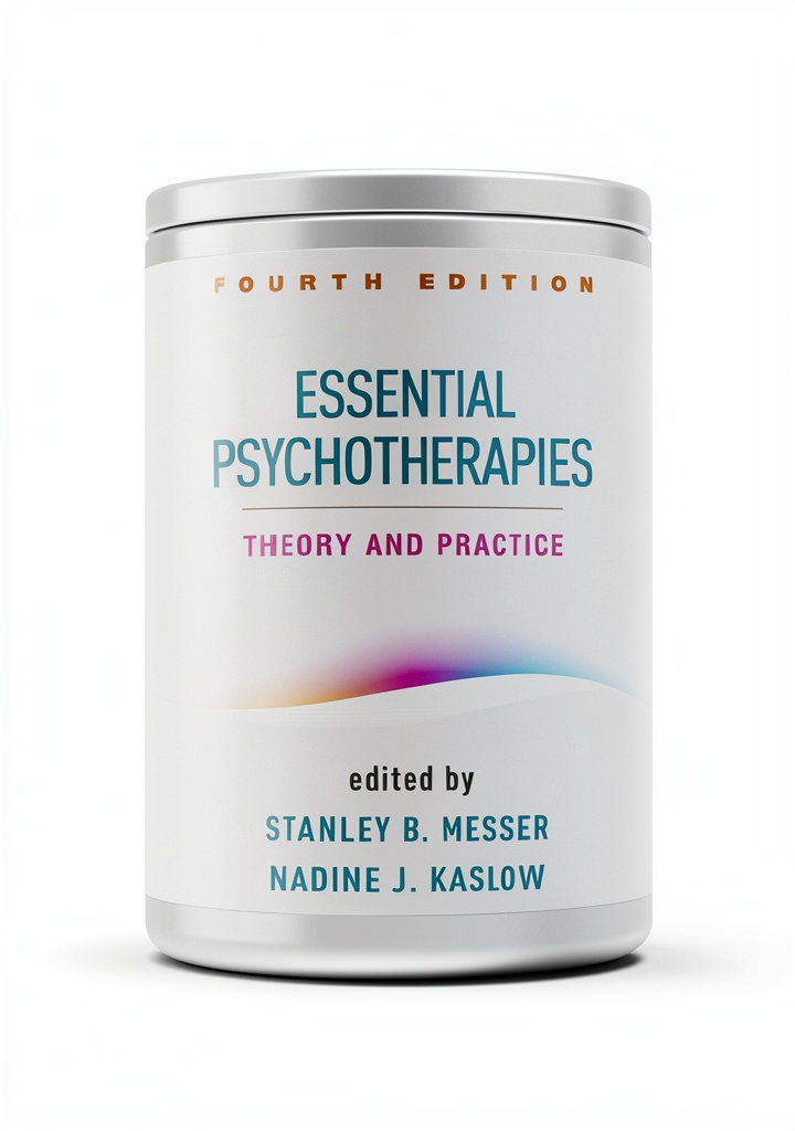 Guilford Press Psychiatry Kindle Edition Clinical Psychology open on a tablet next to a notebook and pen