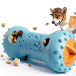 FOXMM Dog Slow Feeder Interactive Puzzle Toy Mental-0