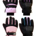 Bencailor Winter Gloves Kids Ski Snowboarding Warm-0