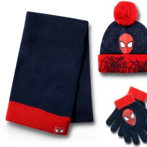 Marvel Spider-Man Winter Accessories Set for Kids Boys-0