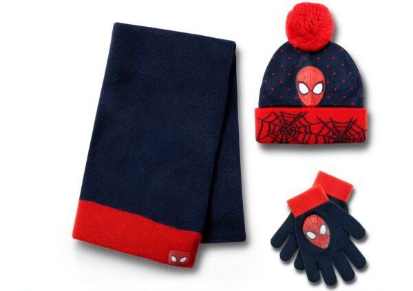 Marvel Spider-Man Winter Accessories Set for Kids Boys-0