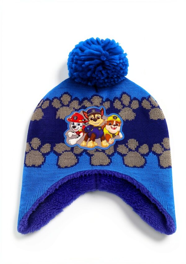 Paw Patrol Marshall Winter Hat Gloves Set Boys Fleece-2