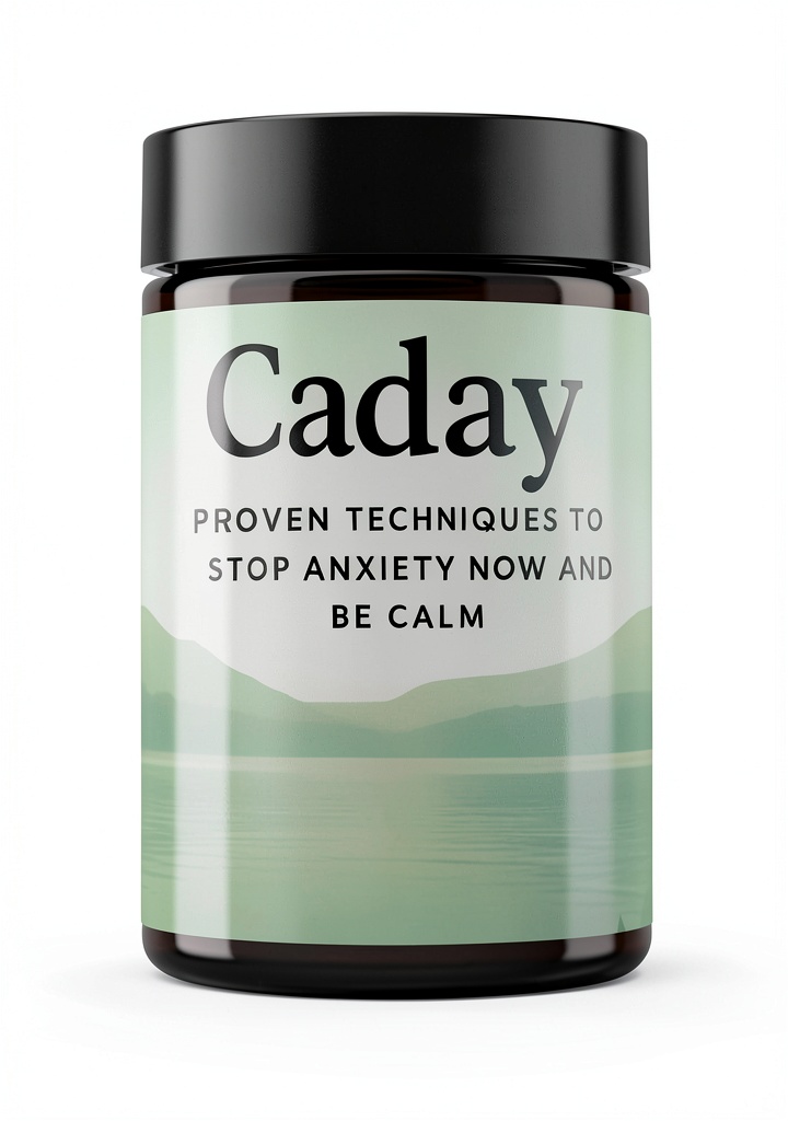 'Calm Series eBook open on a Kindle device showing anxiety relief content'