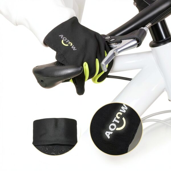 AOTOW Kids Winter Gloves Thermal Touch Screen Sports-4