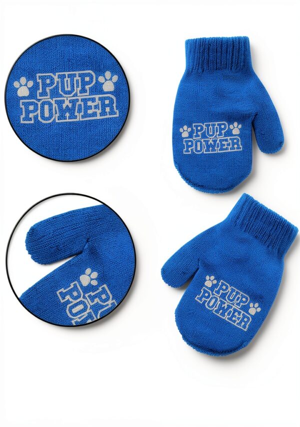 Paw Patrol Marshall Winter Hat Gloves Set Boys Fleece-4