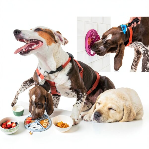 Awoo Dog Slow Feeder Mat Food Safe Silicone Pet Supplies-4