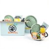 Paws For Reaction Dog Gift Basket Toys Slow Feeder Bowl-3
