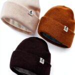 Baby Knit Hat Fleece Lined Boys Winter Beanie Soft Stretchy-0