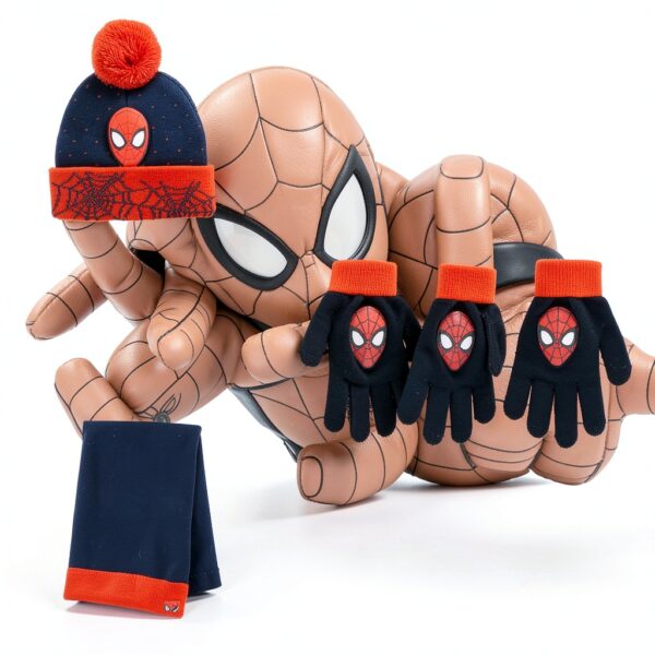 Marvel Spider-Man Winter Accessories Set for Kids Boys-1