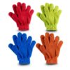 Kids Winter Gloves Acrylic Five-Finger Design Boys Girls-0