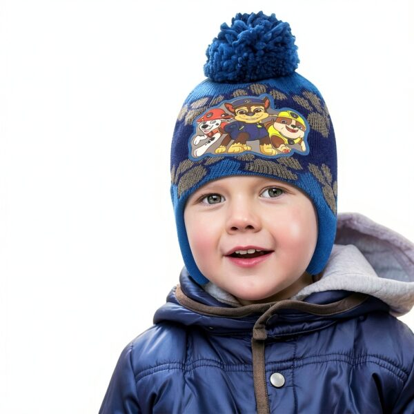 Paw Patrol Marshall Winter Hat Gloves Set Boys Fleece-1
