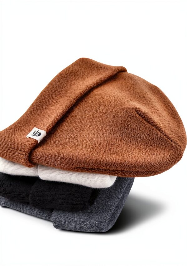 Baby Knit Hat Fleece Lined Boys Winter Beanie Soft Stretchy-1