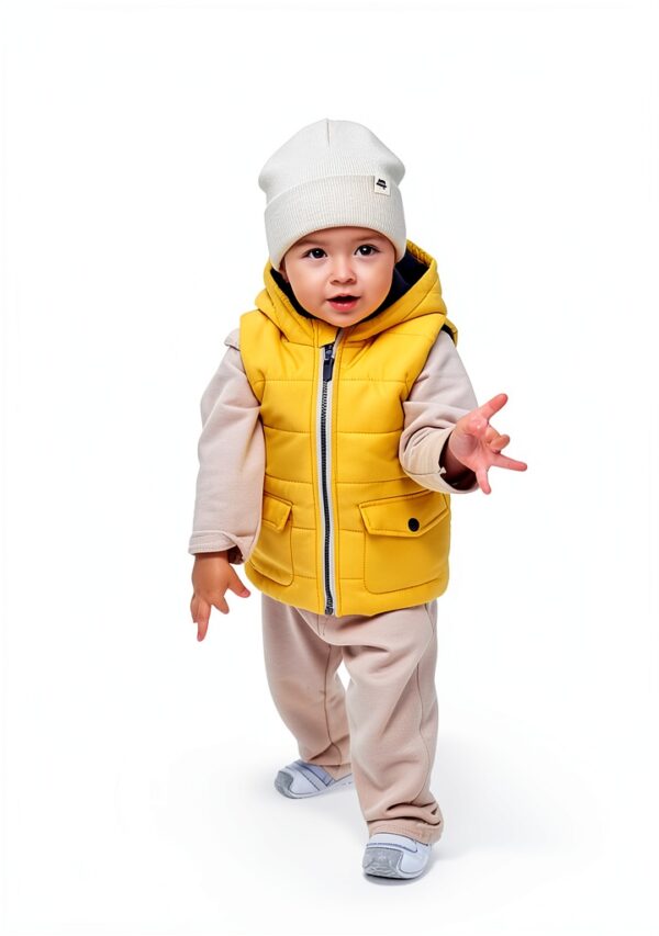 Baby Knit Hat Fleece Lined Boys Winter Beanie Soft Stretchy-7