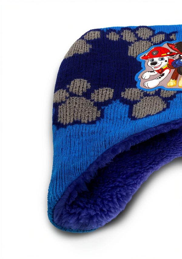 Paw Patrol Marshall Winter Hat Gloves Set Boys Fleece-3