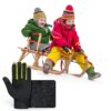AOTOW Kids Winter Gloves Thermal Touch Screen Sports-3