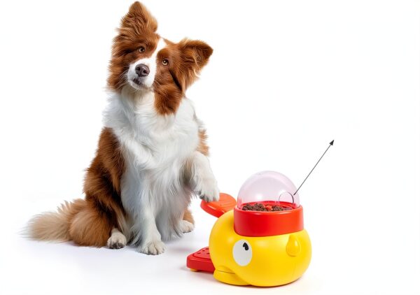 Nollapo Dog Slow Feeder Duck Design Interactive Treat-1