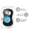 MateeyLife Dog Slow Feeder Bowl Set Anti Spill Mat Small-4