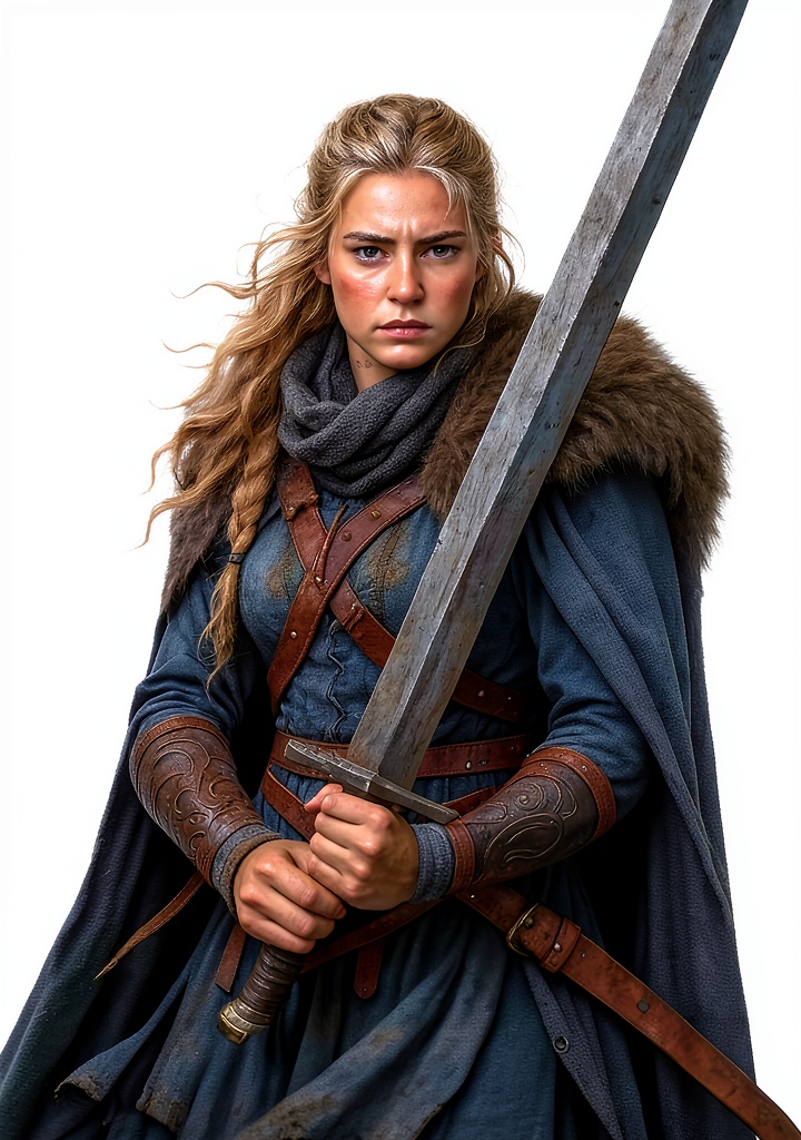 Teen reading Shieldmaiden Book 2 on a Kindle device