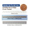 BOX USA Shipping Boxes Medium 20x14x4 25-Pack Corrugated Cardboard-3