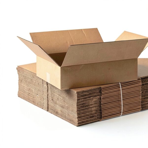 BOX USA Shipping Boxes Medium 20x14x4 25-Pack Corrugated Cardboard-0