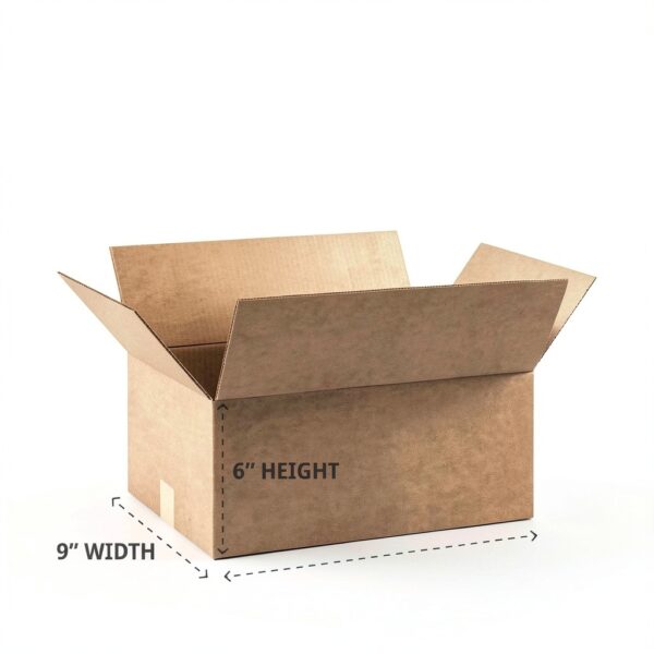 Corrugated Cardboard Boxes 13x9x6 BOX USA Medium Pack of 25-1