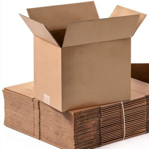 AVIDITI Corrugated Cardboard Boxes 14x10x10 Medium Kraft 25 Pack-0