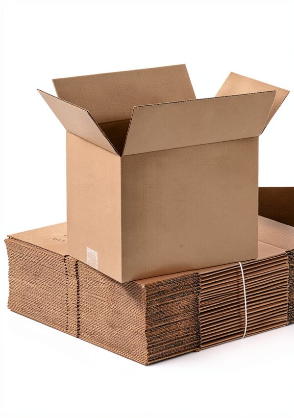 AVIDITI Corrugated Cardboard Boxes 14x10x10 Medium Kraft 25 Pack-0