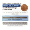 Corrugated Cardboard Boxes 13x9x6 BOX USA Medium Pack of 25-3