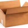 BOX USA Shipping Boxes Small 12x8x6 100-Pack Kraft Corrugated-0