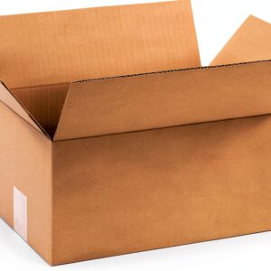 BOX USA Shipping Boxes Small 12x8x6 100-Pack Kraft Corrugated-0