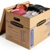 Bankers Box Medium Classic Moving Box 20 Pack Reinforced Handles Lid-2