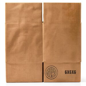 6x6x6 Corrugated Shipping Box Bundle 25 Sturdy 65g Paper Mailer-0