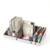 EXYGLO Cardboard Boxes, Pack of 35 Corrugated Storage Bins 12x8x4.5 inch Pantry Organizer Bins for Shelves Garage Office Organization-4